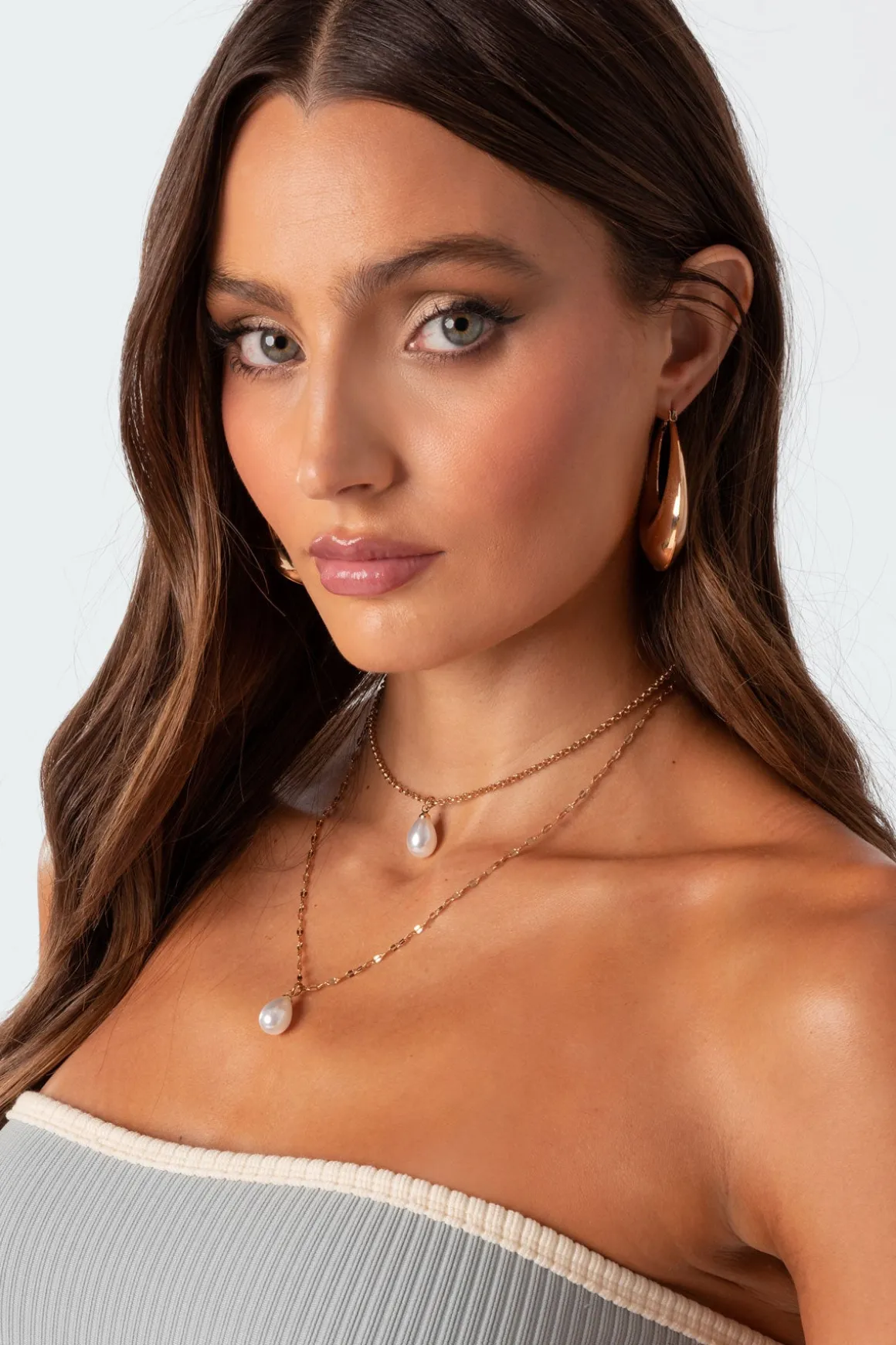 Princess Pearl Layered Necklace
