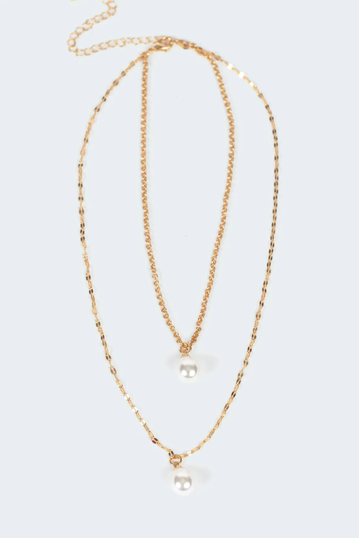 Princess Pearl Layered Necklace