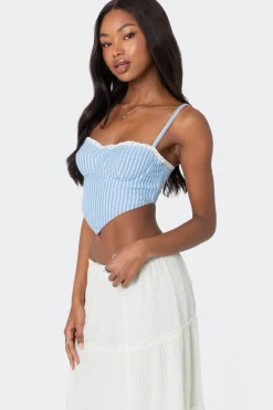 Puckered Triangle Corset