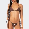 Puka Charm Triangle Bikini Top