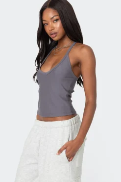 Racer Back Halter Top