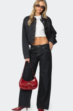 Raelynn Washed Low Rise Jeans