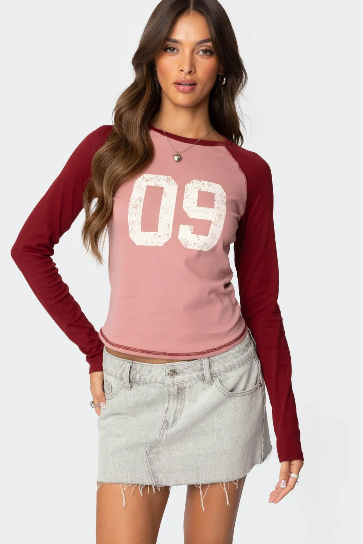 09 Raglan Long Sleeve T Shirt