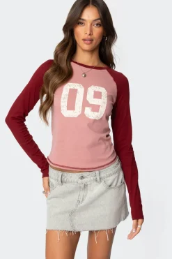 09 Raglan Long Sleeve T Shirt