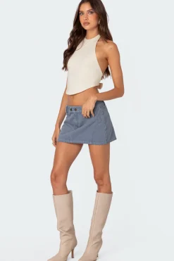 Raine Curved Halter Top