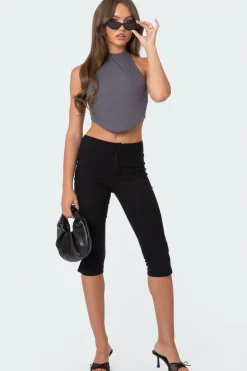 Raine Curved Halter Top