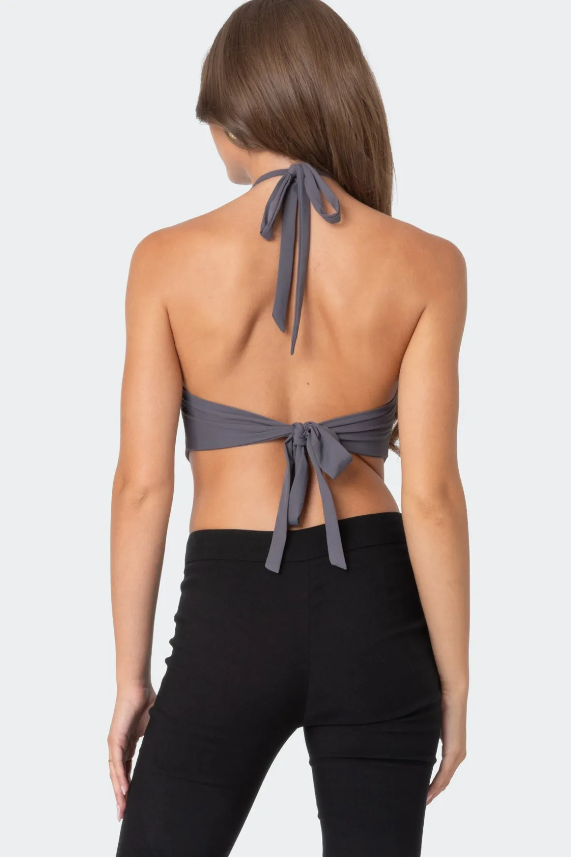 Raine Curved Halter Top