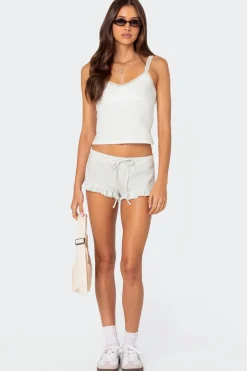Randi Ruffled Micro Shorts