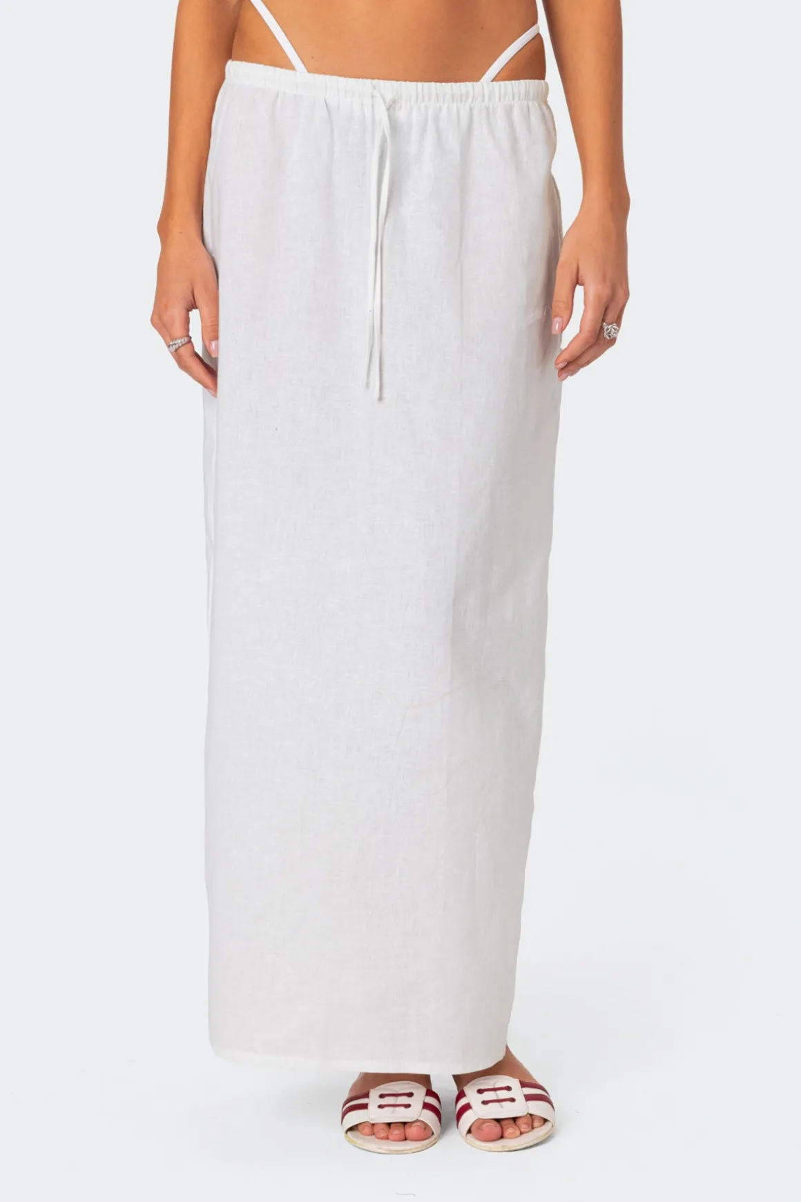 Rayla Linen Look Maxi Skirt