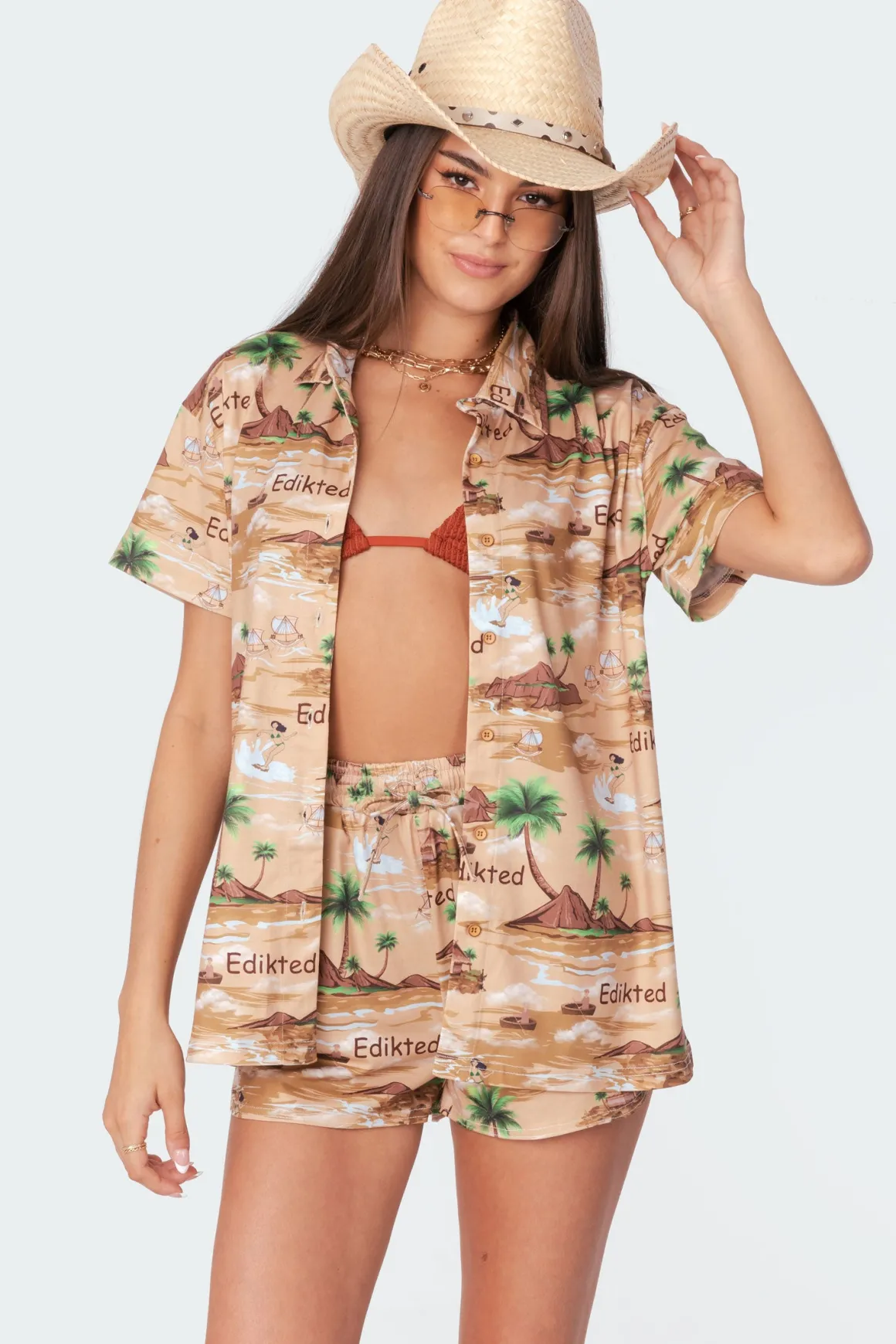 Resort Printed Shorts