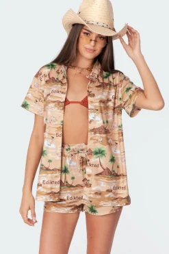 Resort Printed Shorts