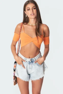 Ria Knitted Crop Top
