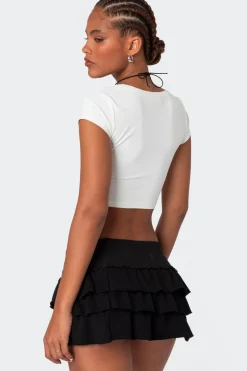 Ricki Cropped T Shirt