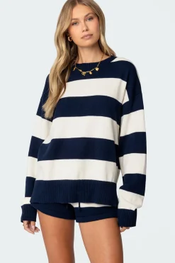 Riley Oversized Striped Sweater