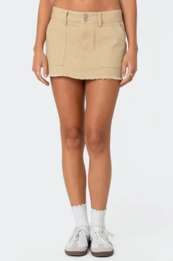 Ring Back Mini Skirt