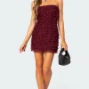 Rinna Ruffle Mini Dress