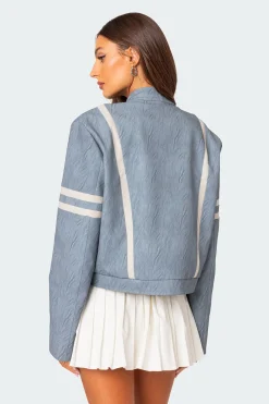 Rockstar Oversized Faux Leather Jacket