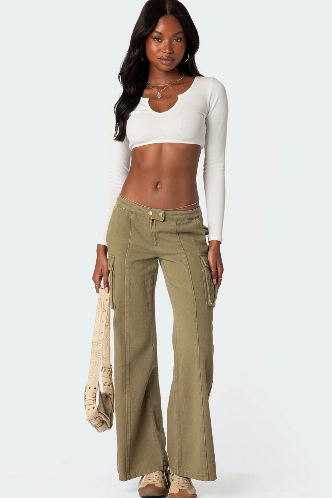 Romance Ribbed Crop Top