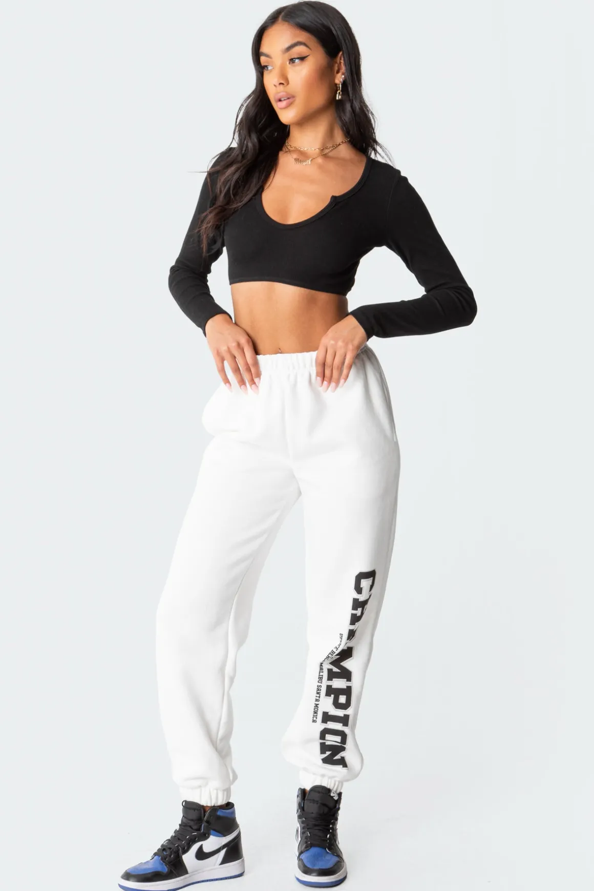 Romance Ribbed Crop Top