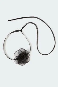 Rosy Flower Choker