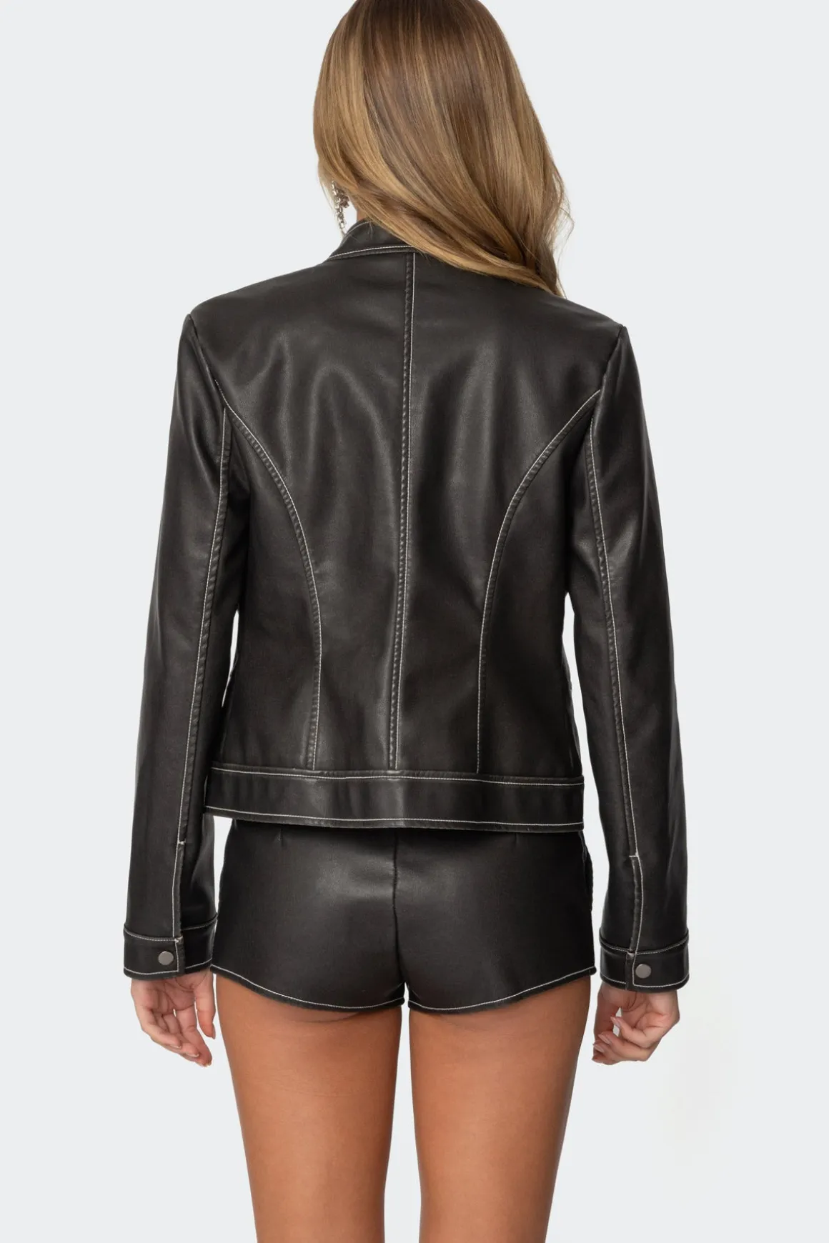 Roxie Faux Leather Jacket