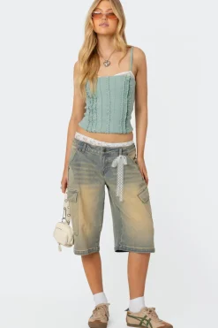 Ruffled Bra Top
