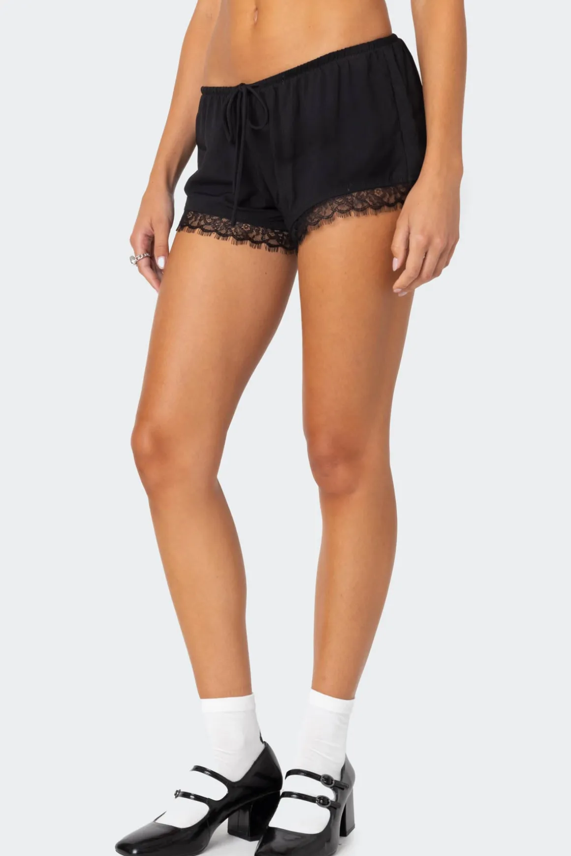 Rumi Lace Trim Shorts