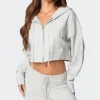 Russell Knit Hooded Cardigan