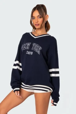 90S In New York Oversized Sweater