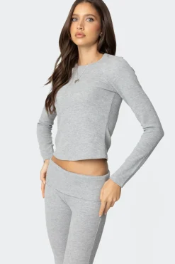 Sab Waffle Knit Top