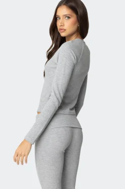 Sab Waffle Knit Top