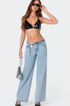 Sabina Sequin Bralette