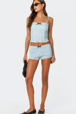 Saffron Side Scrunched Corset