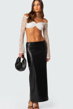 Sainty Sheer Lace Crop Top