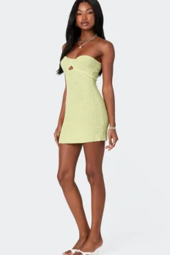 Sammie Twist Front Knit Mini Dress