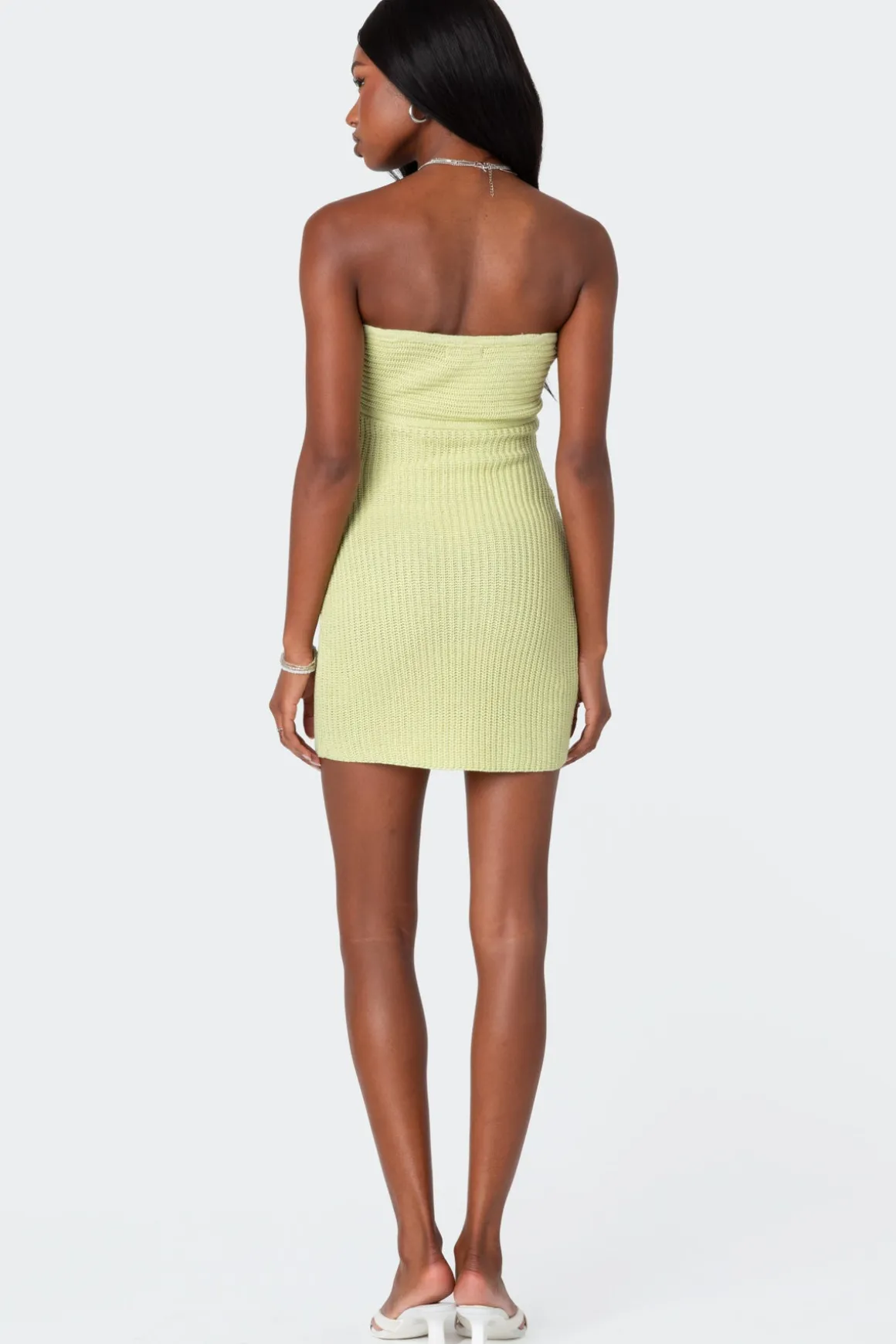 Sammie Twist Front Knit Mini Dress