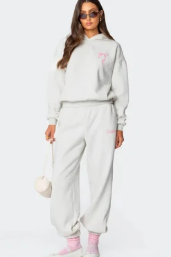 Sasha Bow Detail Sweatpants