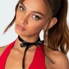 Satin Bow Choker