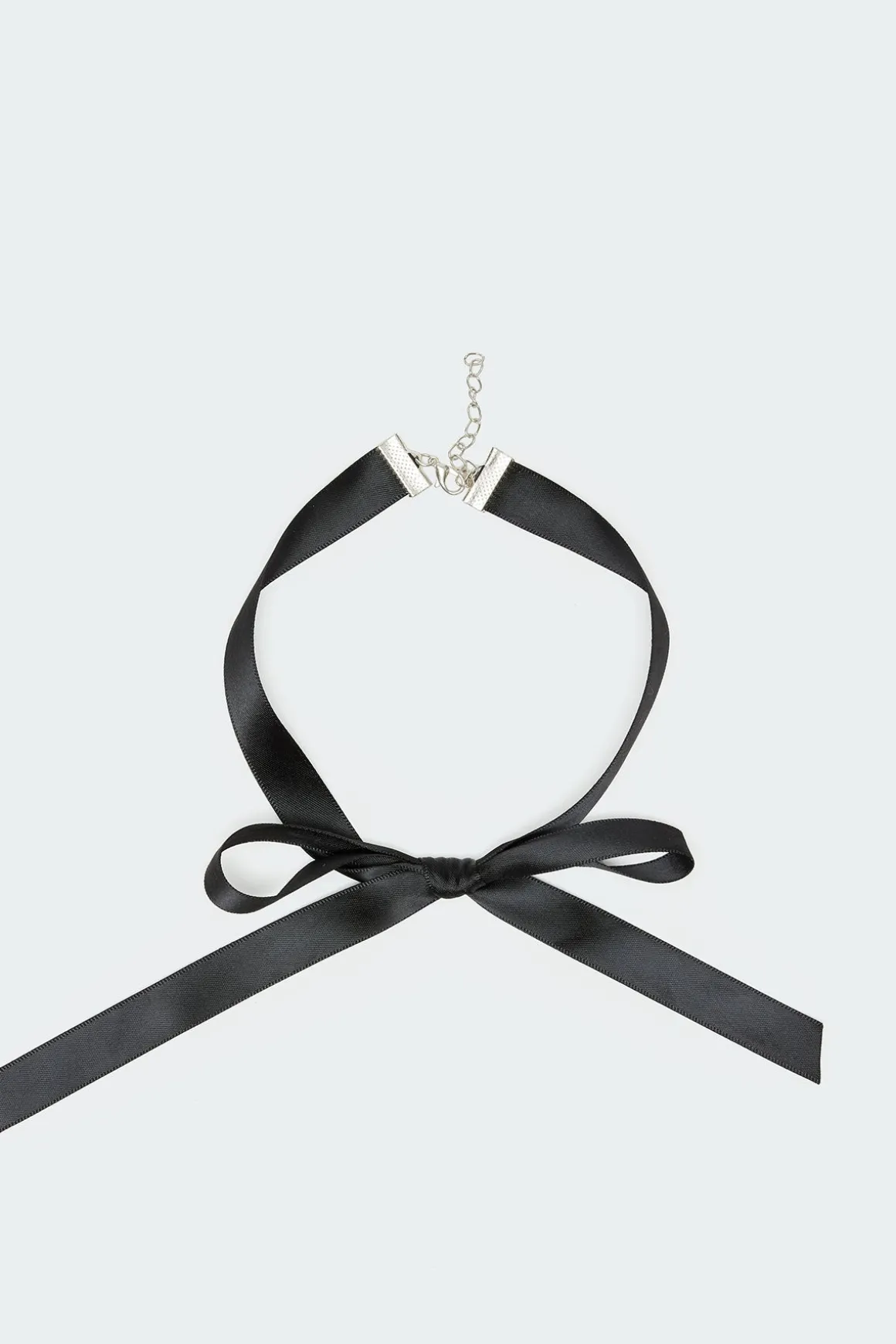 Satin Bow Choker
