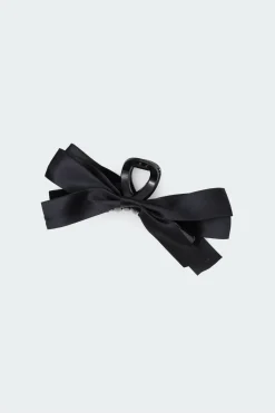 Satin Bow Hair Clip