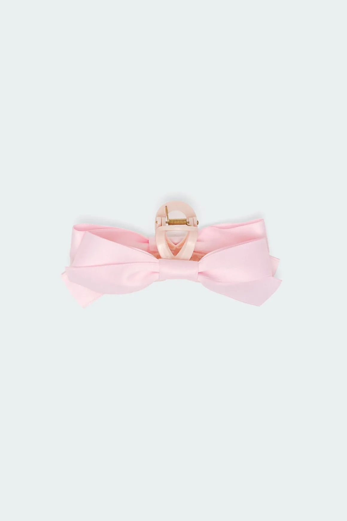 Satin Bow Hair Clip