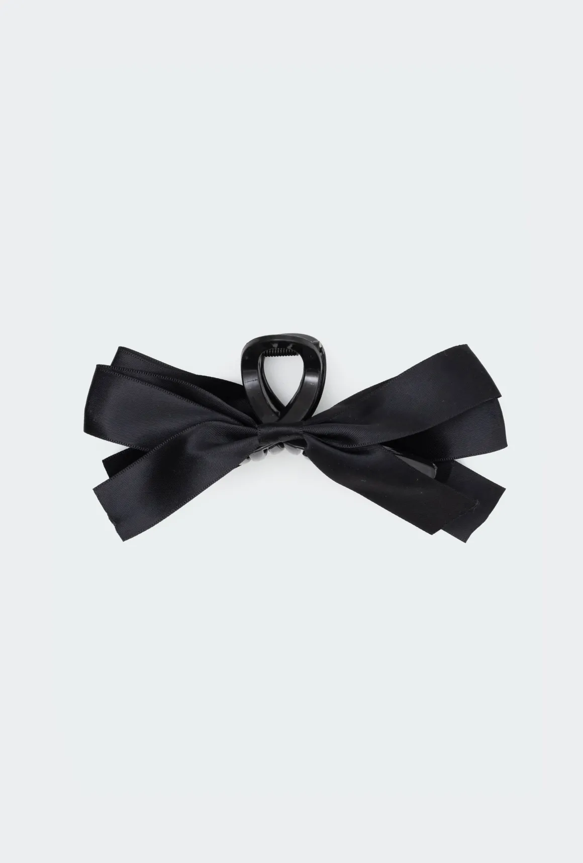 Satin Bow Hair Clip