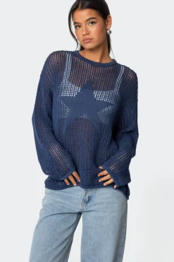 Seeing Stars Oversized Sweater