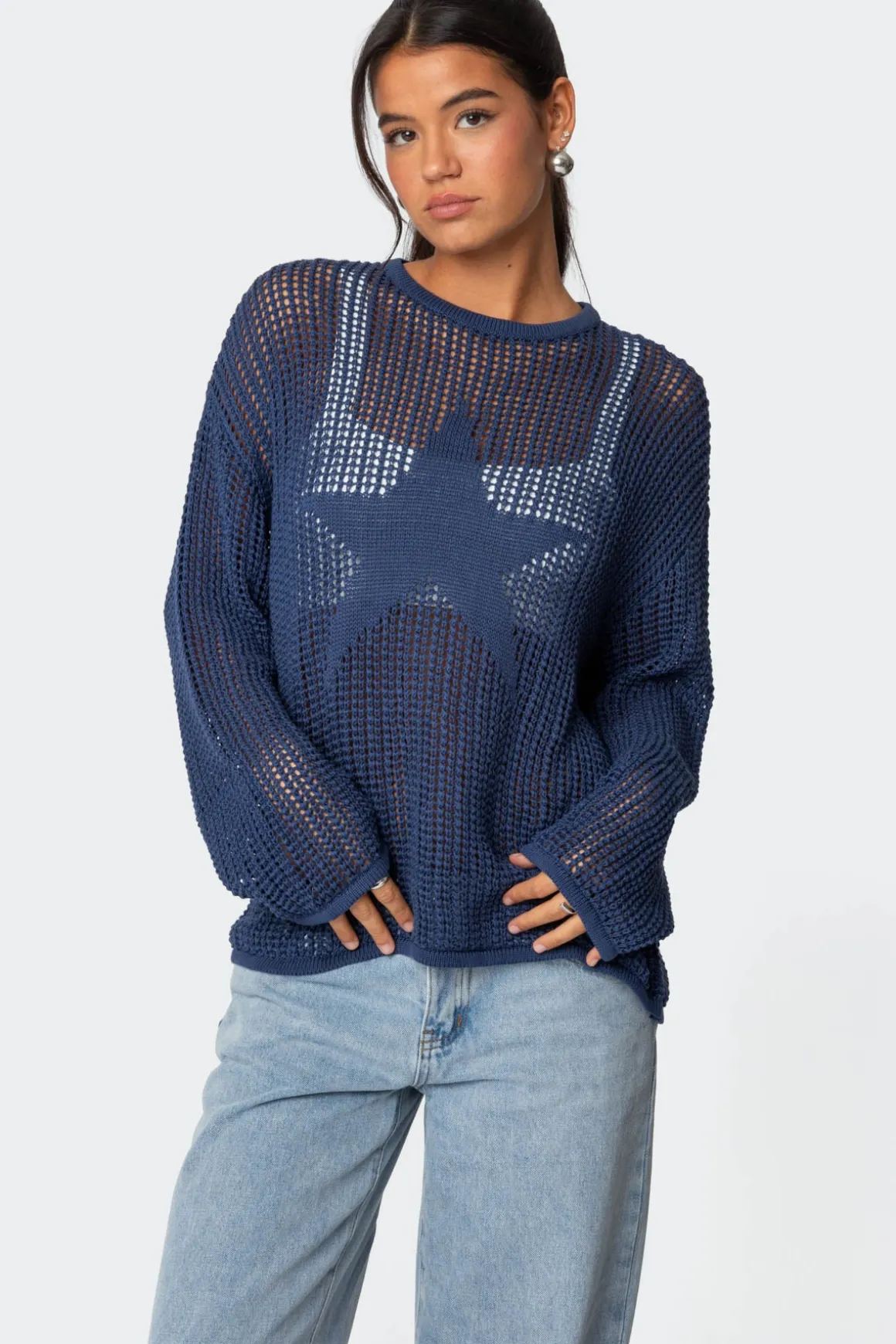 Seeing Stars Oversized Sweater