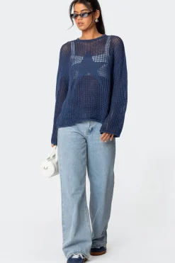 Seeing Stars Oversized Sweater