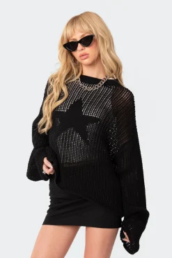 Seeing Stars Oversized Sweater
