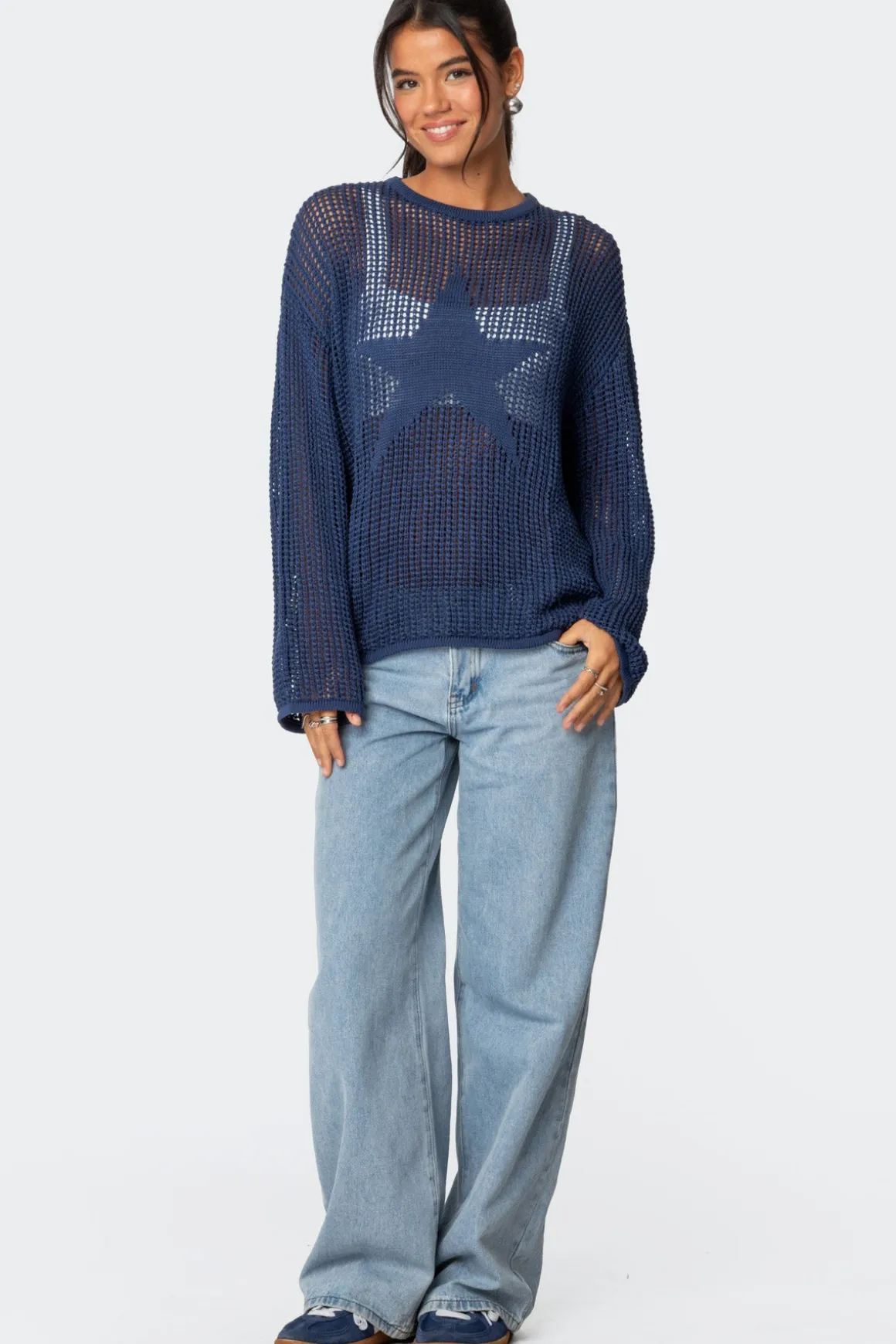 Seeing Stars Oversized Sweater