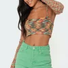 Selina Knitted Gloves Top