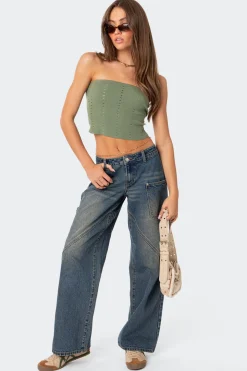 Serena Low Rise Carpenter Jeans