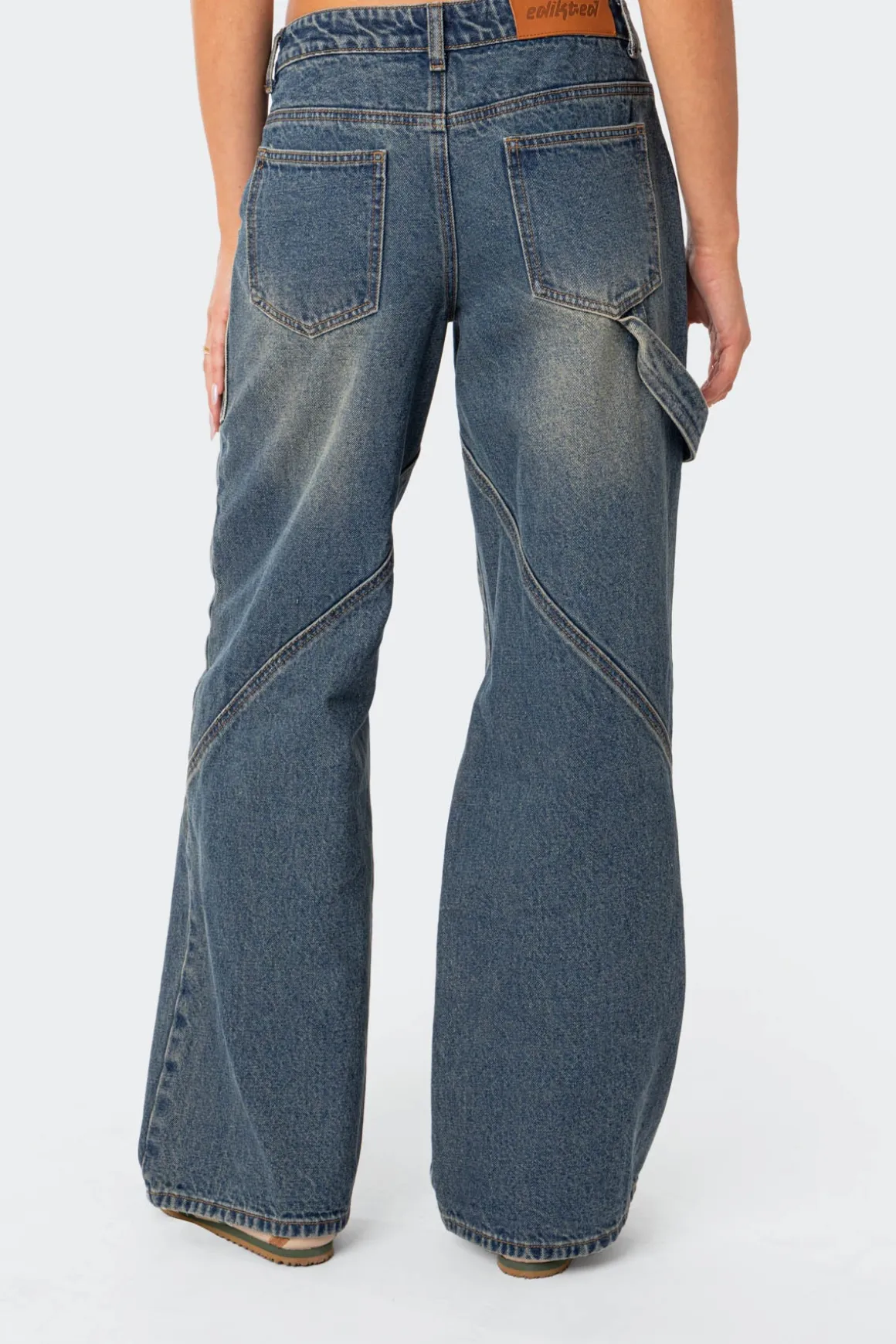 Serena Low Rise Carpenter Jeans